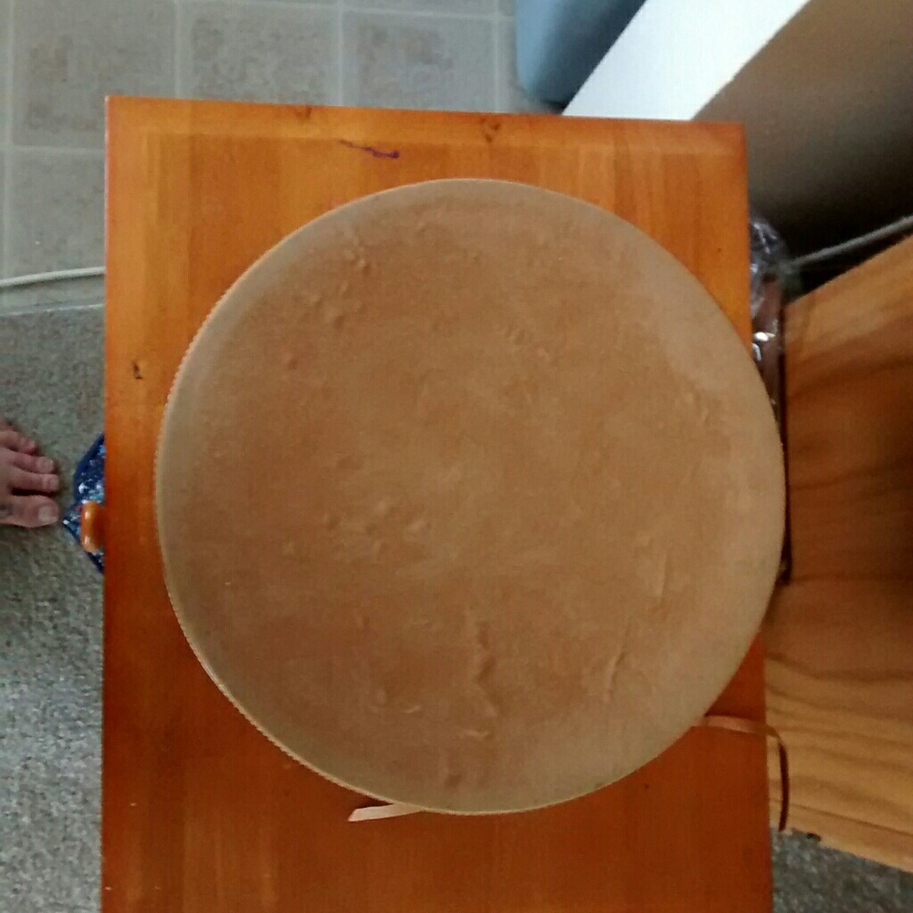 Tan Leather Hatbox - Picture 5 of 5